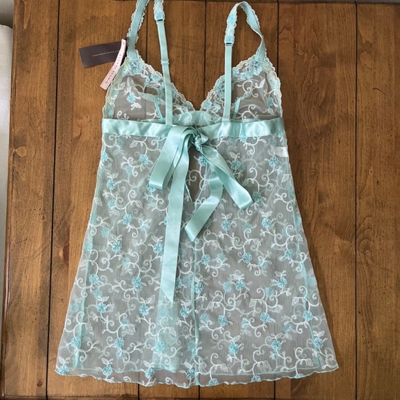 Simone Perele Lacy Babydoll Lingerie Nightgown FR 2 (Small) - Picture 2 of 12